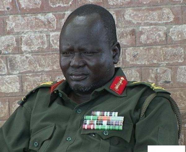 Gathoth Gatkuoth, the rebel commander in Upper Nile state
