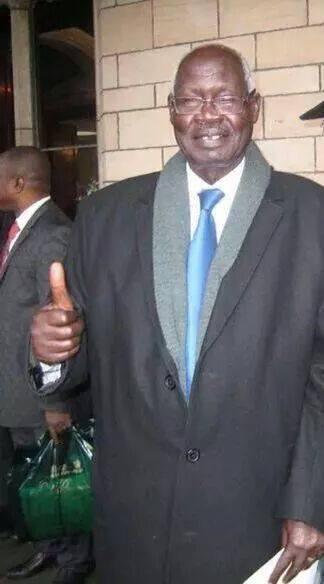 Elijah Malok Aleng, war veteran of both Anyanya one and the SPLM/A, former MP of Twic East in the 1980s, and the first Governor of the Central Bank of South Sudan