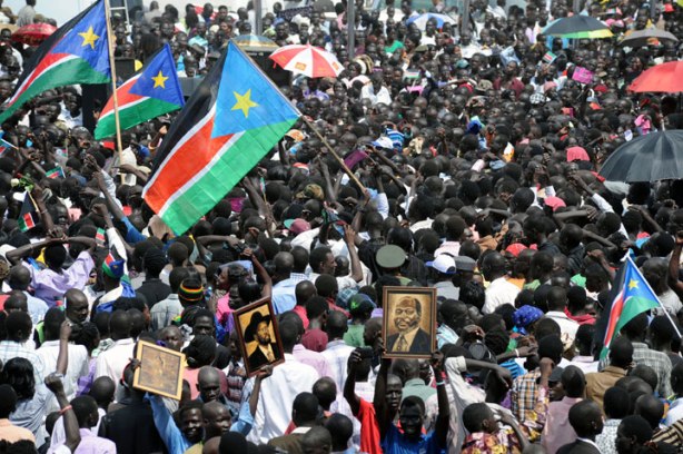 Independence day celebration in Juba, South Sudan