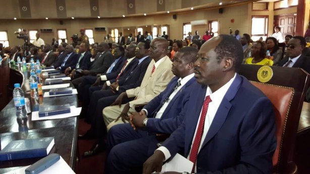 28 governors swearing in ceremony in Juba