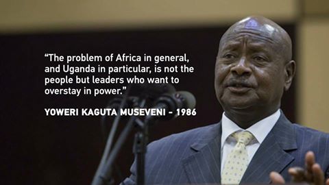 museveni's quote on leadership