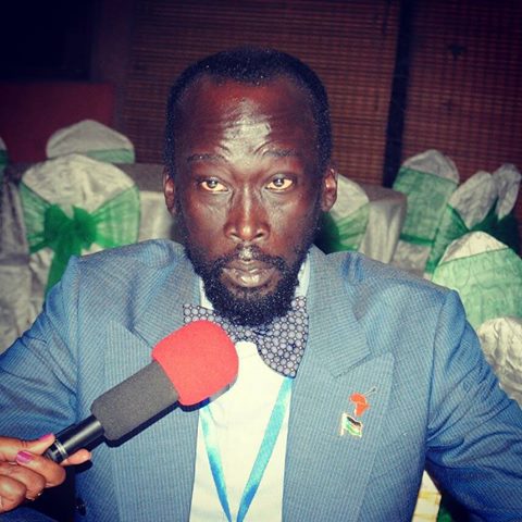Mabioor Garang, minister for water and irrigation