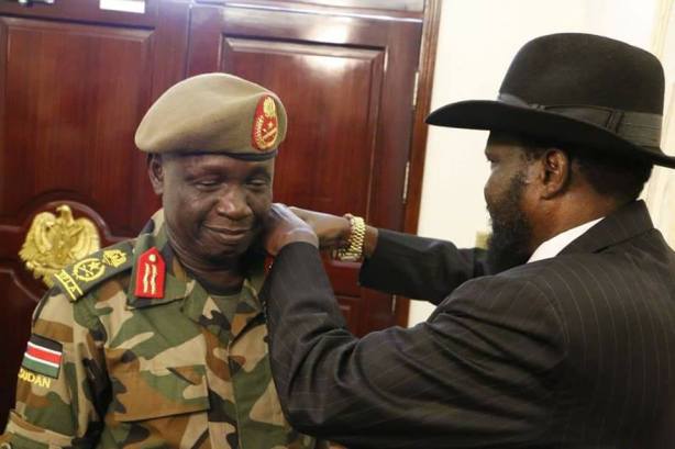 SPLA Chief of General Staff, Gen James Ajongo Mawut